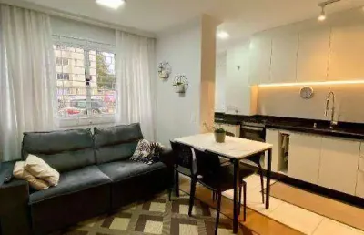 C-ap3594 excelente apartamento mobiliado com 2 quartos - graciosa residencial clube - pinhais