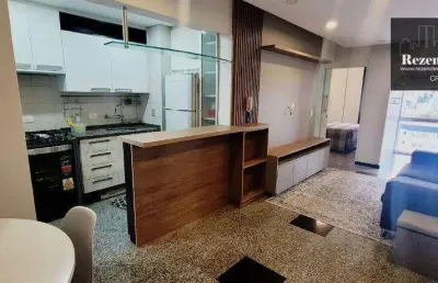 Apartamento com 1 dormitório para alugar por r$ 2.954,50/mês - são francisco - curitiba/pr