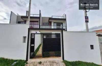 Sobrado com terraço venda - bairro portão, curitiba/pr