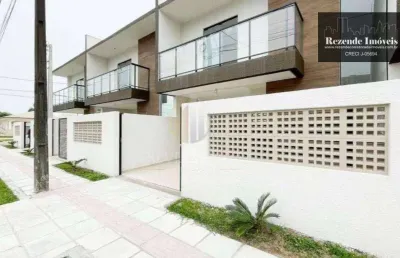 Sobrado com 3 dormitórios à venda, 96 m² por r$ 519.000,00 - brejatuba - guaratuba/pr
