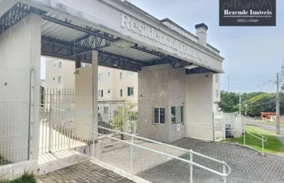 Apartamento com 3 dormitórios sendo uma suíte, sacada om churrasqueira à venda por r$ 379.000 - fazendinha - curitiba/pr
