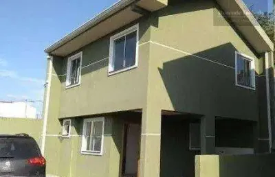 Sobrado em condomínio com 3 dormitórios à venda, 75 m² por r$ 319.900 - iguaçu - fazenda rio grande/pr