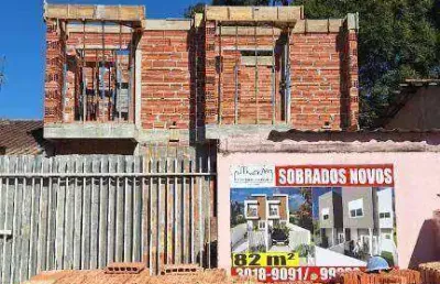 Sobrado 3 dormitórios a venda, 82 m² por r$ 470.000 - cic - curitiba/pr