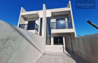 Sobrado com 3 dormitórios à venda, 82 m² por r$ 460.000,00 - caiuá - curitiba/pr