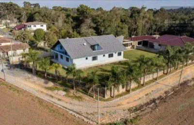Chácara com 3 dormitórios à venda, 1200 m² por r$ 480.000,00 - passo amarelo  - fazenda rio grande/pr