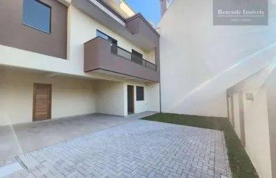 Sobrado com 3 dormitórios sendo uma suíte terraço com churrasqueira  à venda, 147 m² por r$ 1.100.000 - santa felicidade - curitiba/pr