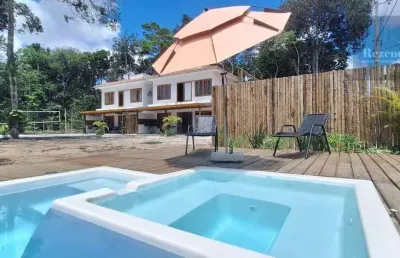 Casa em condominío mais terreno de 1.200 metros à venda- arraial dajuda - porto seguro/ba