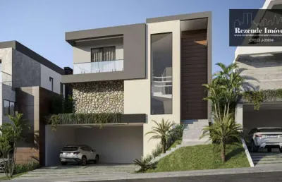 Casa em condomínio 4 suítes e 6 vagas à venda- cascatinha - curitiba/pr