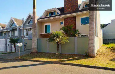 Sobrado com 7 dormitórios à venda, 385 m² por r$ 1.265.000,00 - abranches - curitiba/pr