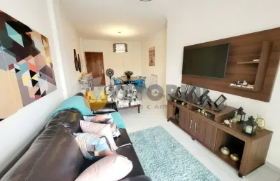 Apartamento mobiliado, 3 dormitórios 1 suíte  - martim de sá caraguatatuba sp