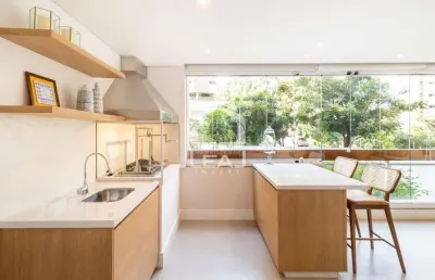 Apartamento à venda em vila andrade, 162 m², 3 suítes, 3 vagas, r$ 2.000.000,00, próximo ao pq burl