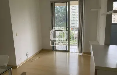 Apartamento para locação, jardim ampliação/morumbi, 50 m², 2 dormitórios e 2 vagas por r$3.000,00 (