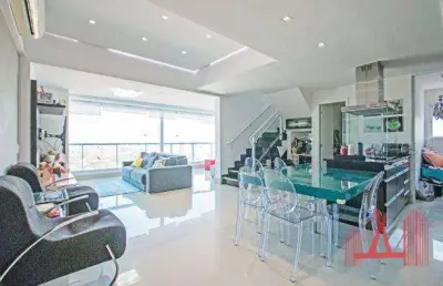 Apartamento duplex com 2 dormitórios à venda, 118 m² por r$ 1.800.000,00 - campo belo - são paulo/sp