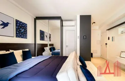 Studio com 1 dormitório para alugar, 35 m² - consolação - são paulo/sp