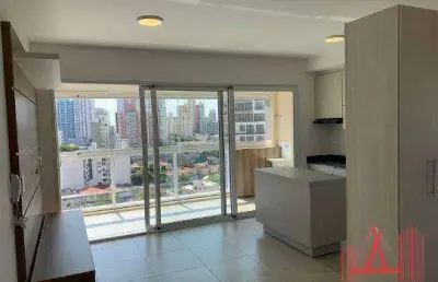 Apartamento studio para locação com 1 dormitório, 1 vaga de garagem, com 50,31 m² - vila madalena