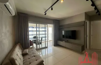 Apartamento mobiliado para locação com 1 dormitório, 1 vaga de garagem, com 40 m² - moema