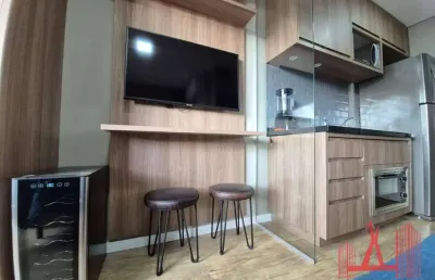 Studio com 1 dormitório para alugar, 22 m² por r$ 3.274,00/mês - jardim das acácias - são paulo/sp
