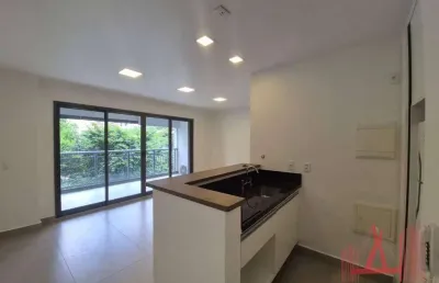 Apartamento studio para locação com 1 dormitório, 1 vaga de garagem, com 41 m² - vila madalena