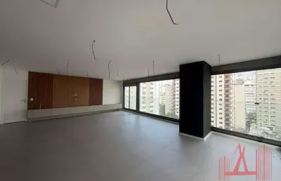 Apartamento com terraço envidraçado para locação com 2 suítes, 2 vagas de garagem, com 142 m² - itaim bibi