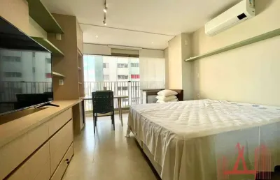 Apartamento studio mobiliado para locação com 1 dormitório, com 26 m² - vila madalena
