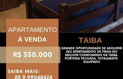 Taíba beach resort – oportunidade imperdível na melhor localização da praia da taíba!