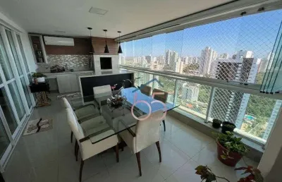 Apartamento no edifício sofisticato com 3 dormitórios à venda, 195 m² por r$ 1.780.000 - quilombo -