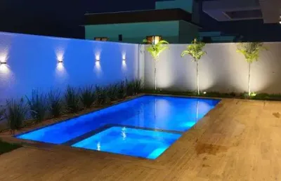Casa de condomínio térrea para venda possui 210 metros quadrados com 3 quartos