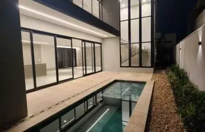 Casa de condomínio sobrado para venda possui 363 metros quadrados com 4 quartos