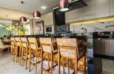 Sobrado com 3 dormitórios à venda, 370 m² por r$ 3.700.000,00 - condomínio florais cuiabá residencia