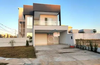 Sobrado com 4 dormitórios à venda, 232 m² por r$ 2.200.000,00 - condomínio belvedere - cuiabá/mt