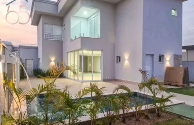 Sobrado no condominio florais do valle com 3 dormitórios à venda, 281 m² por r$ 3.100.000 - ribeirã