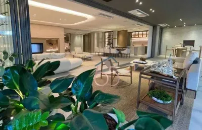 Apartamento com 4 dormitórios à venda, 310 m² por r$ 3.000.000,00 - quilombo - cuiabá/mt