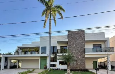 Sobrado alphaville cuiabá para venda tem 822 metros quadrados com 4 quartos