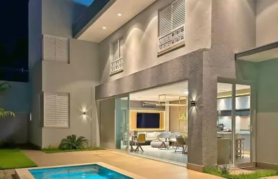 Casa em condomínio fechado com 4 quartos à venda na Avenida dos Florais, Ribeirão do Lipa, Cuiabá