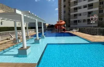 Apartamento para locação no residencial gardem monte libano - cuiabá-mt.