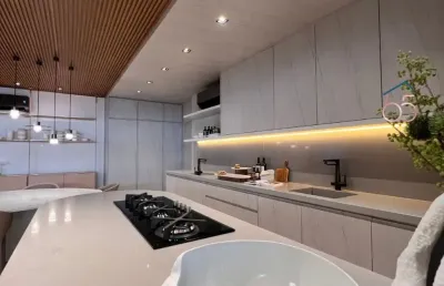Lindo apartamento em construção para venda no edificio hampton-bairro jd das americas -cuibá -mt, de 165m2