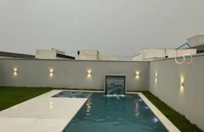Linda casa sobrado no condominio beveldere ii, de 235m2,  em cuiabá-mt.