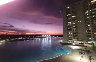 Lindo apartamento brasil beach, para locação- ribeirão do lipa-cuiabá-mt.