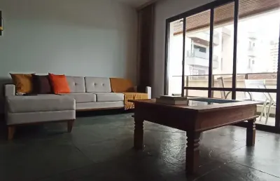 Apartamento à venda| 148m²| 3 dormitórios ( 1 suíte)| 2 vagas em guarujá | sp!