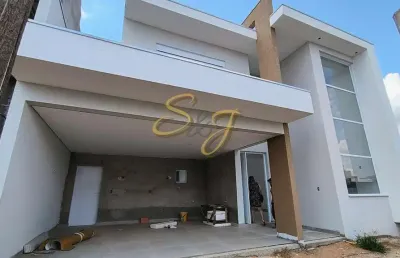 Casa sobrado com três quartos a venda no bairro jardim ipê- cond. la dolce vitta - paulínia sp