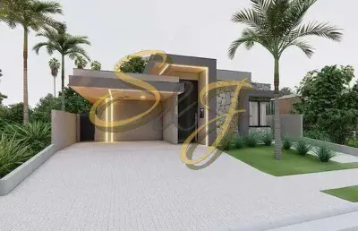 Casa terrea com quatro suites a venda no bairro jardim américa - cond. vila bella florença - paulínia sp