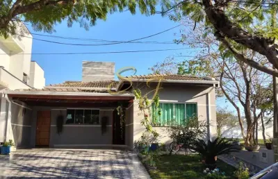 Casa terrea com três suites a venda no bairro cascata- cond. campos do conde - paulínia sp