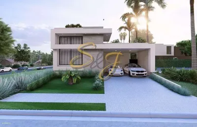 Casa terrea com três suites a venda no parque brasil 500- cond. santorini - paulínia sp