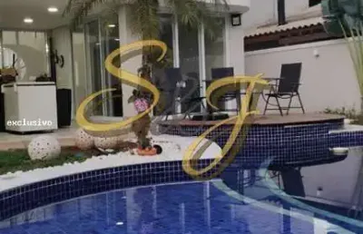Casa sobrado com três suites a venda no bairro parque brasil 500- cond. villa lobos - paulínia sp
