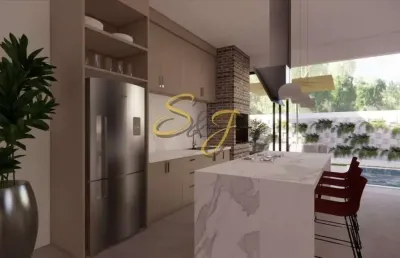 Casa sobrado com três suites a venda no bairro parque brasil 500- cond. portinari club- paulínia sp