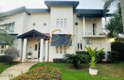 Casa a venda, sobrado com 3 dormitórios, sendo 2 suítes, 370m2 construção, parque brasil 500, cond. okinawa, paulinia/sp