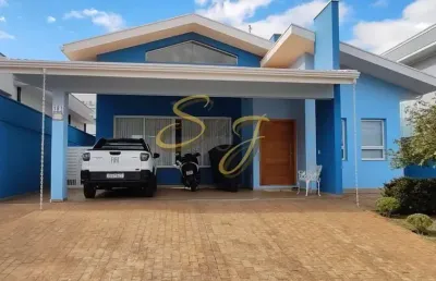 Encantadora casa térrea com duas maravilhosas suítes e escritorio no condominio cancionairo -paulínia-sp