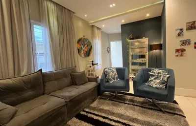 Casa sobrado à venda, vila oliveira, mogi das cruzes, sp, 3 suítes, 1 master, 3 vagas, 130m², aceit