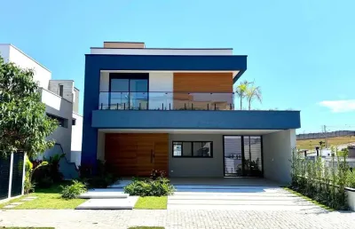 Casa alto padrão à venda, condomínio mosaico essence, cézar de souza, mogi das cruzes, sp, 314m², 3