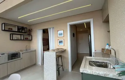 Apartamento com varanda gourmet na planta à venda, mogi moderno, mogi das cruzes, sp, 2 quartos, la